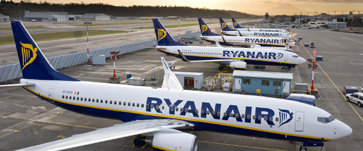 Grève Ryanair en Europe le 28 septembre