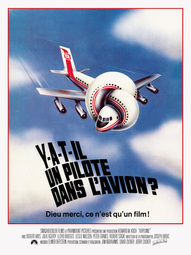 Affiche  du film Y a-t-il un pilote dans l'avion