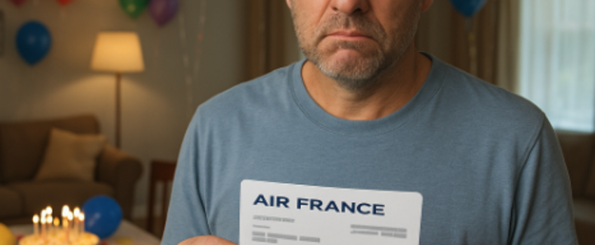 Réclamation Air France :